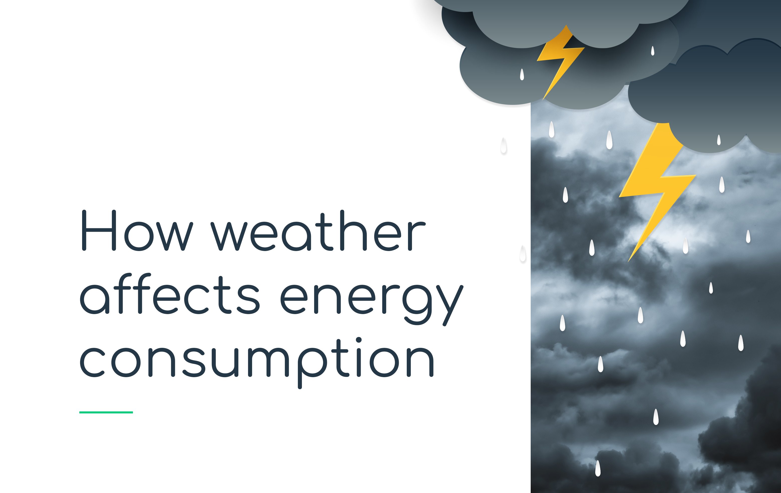 How weather affects energy consumption
